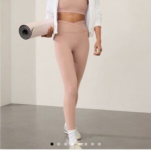 Athleta Pink Leggings